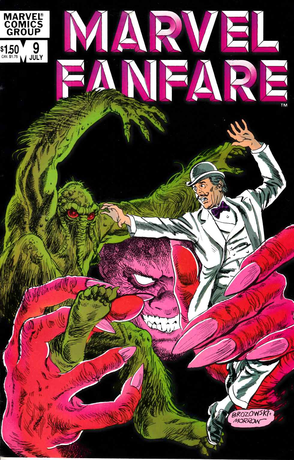 Marvel Fanfare #9 Fine (6.0) [Marvel Comic] LARGE
