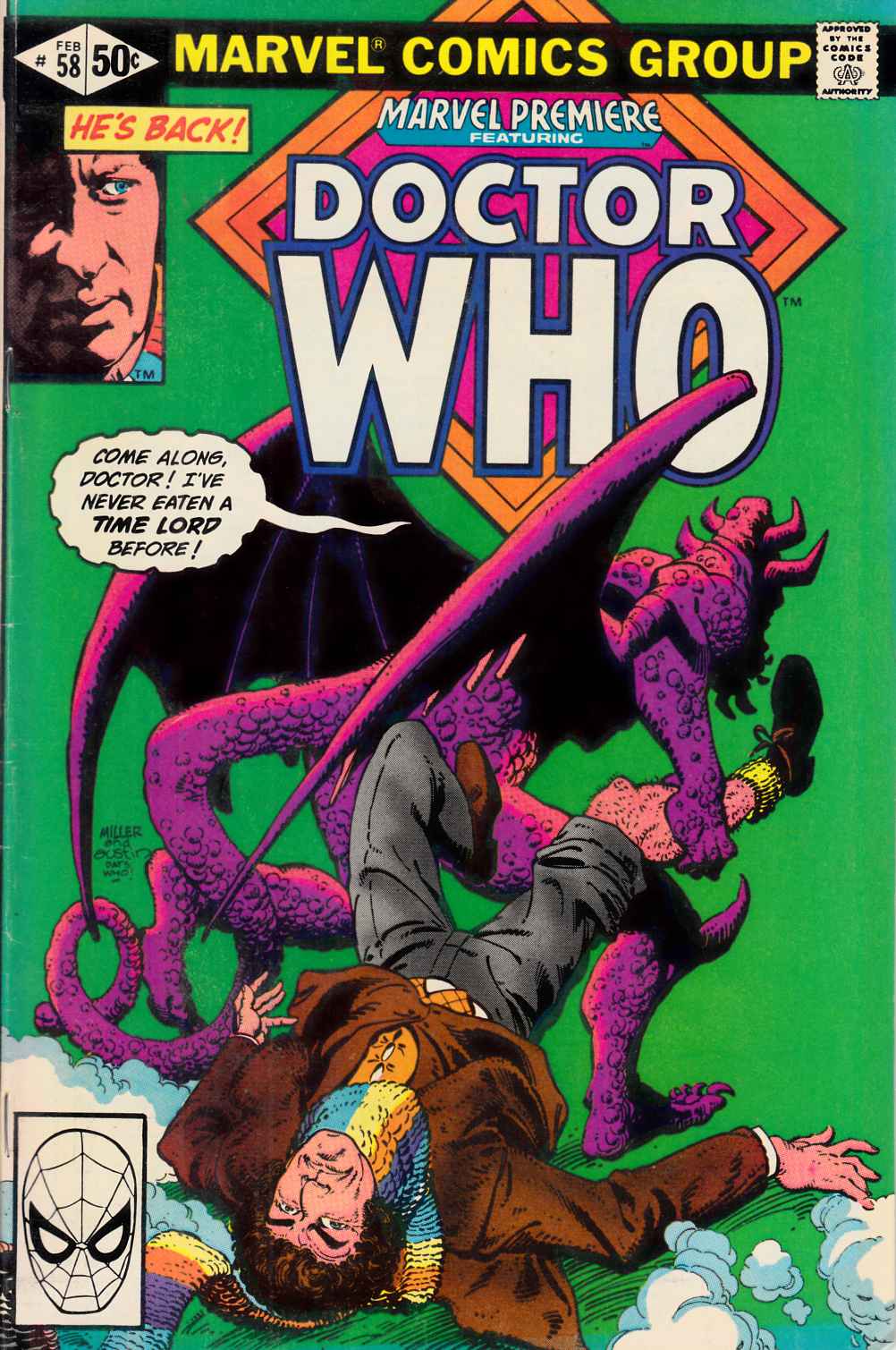 Marvel Premiere #58 Fine Minus (5.5) [Marvel Comic] THUMBNAIL