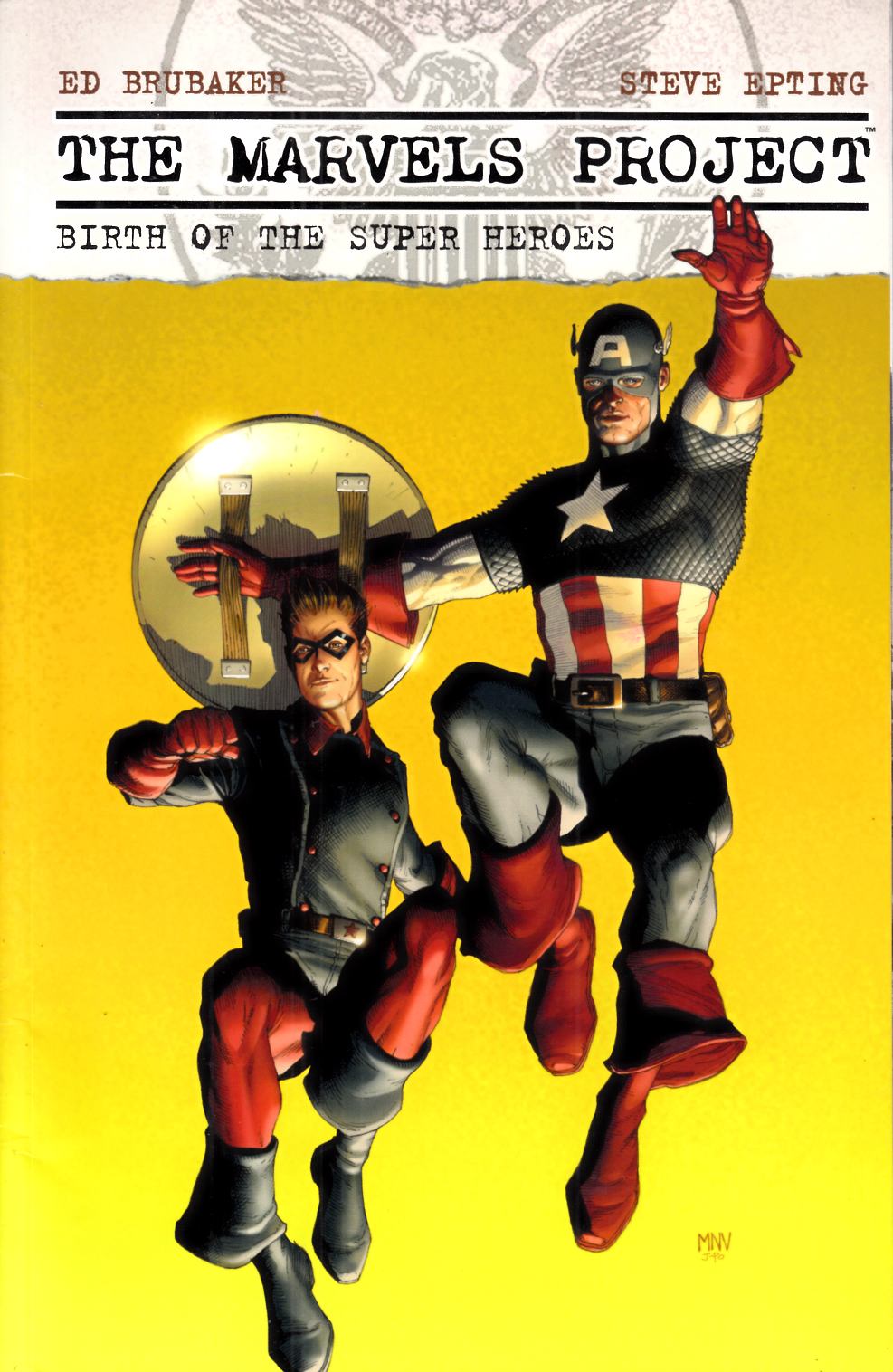 Marvels Project Birth of the Super Heroes GN Very Fine (8.0) [Marvel Softcover] LARGE