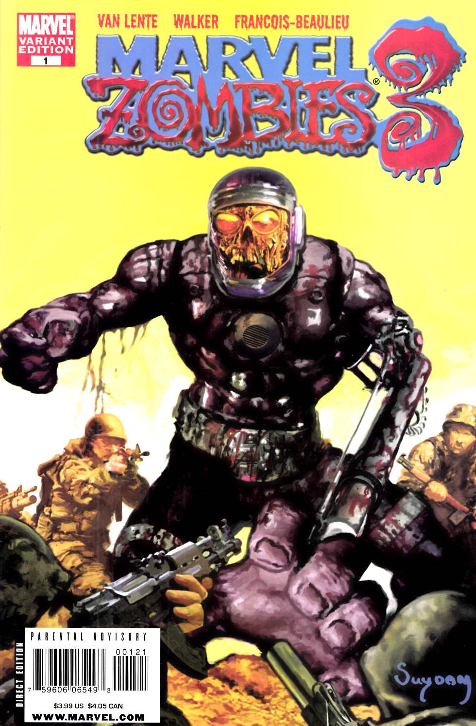 Marvel Zombies 3 #1 Suydam Variant Cover (6.0) [Marvel Comic] THUMBNAIL