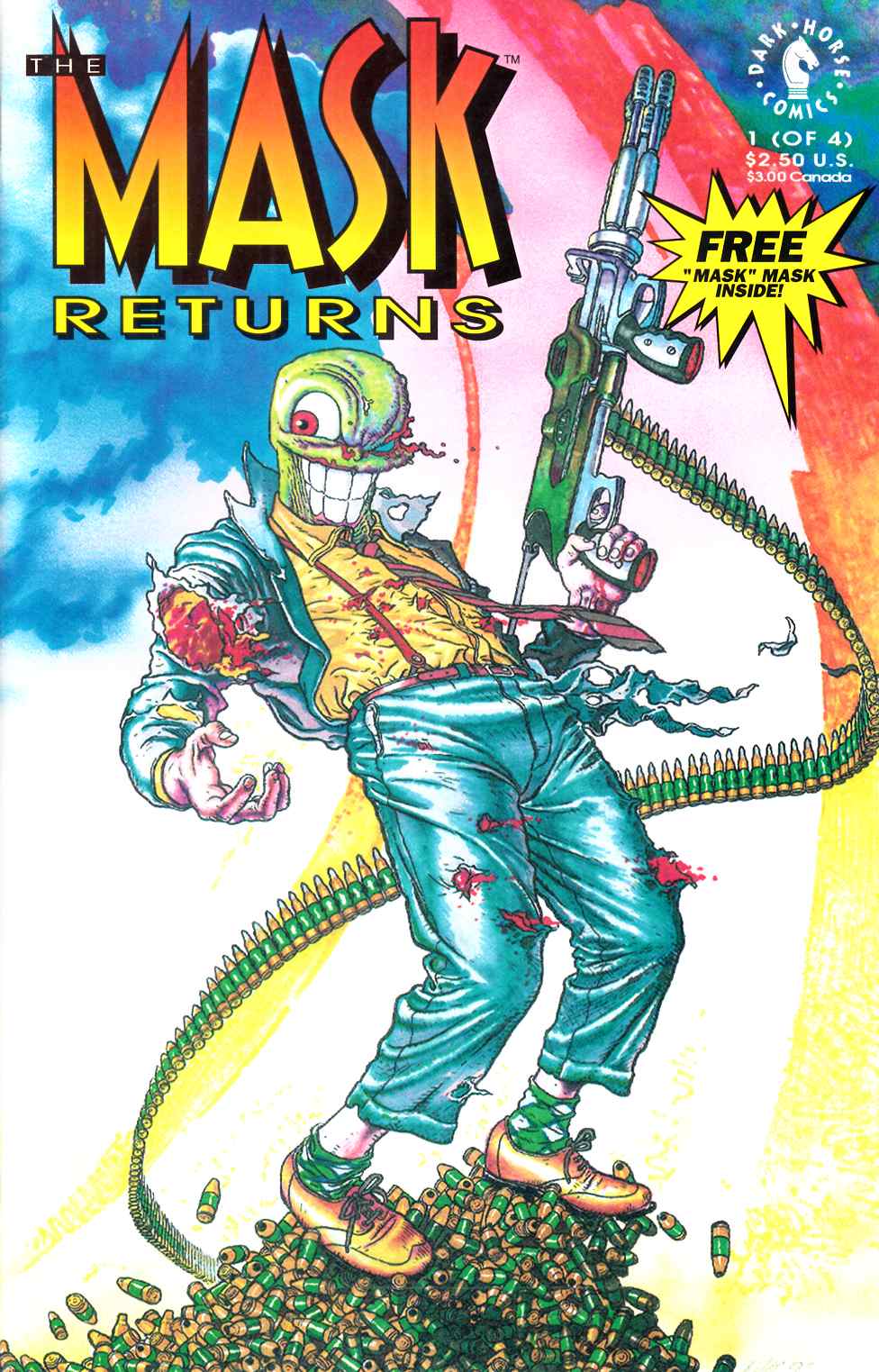 The Mask Returns #1 Near Mint Minus (9.2) [Dark Horse Comic] THUMBNAIL
