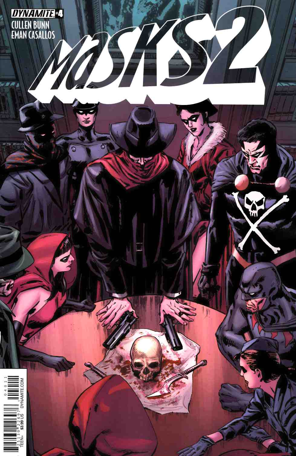 Masks 2 #4 Cover A Near Mint (9.4) [Dynamite Comic] THUMBNAIL