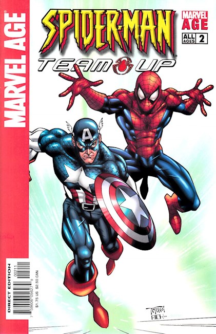 Marvel Age Spider-Man Team-Up #2 Very Fine (8.0) [Marvel Comic] LARGE