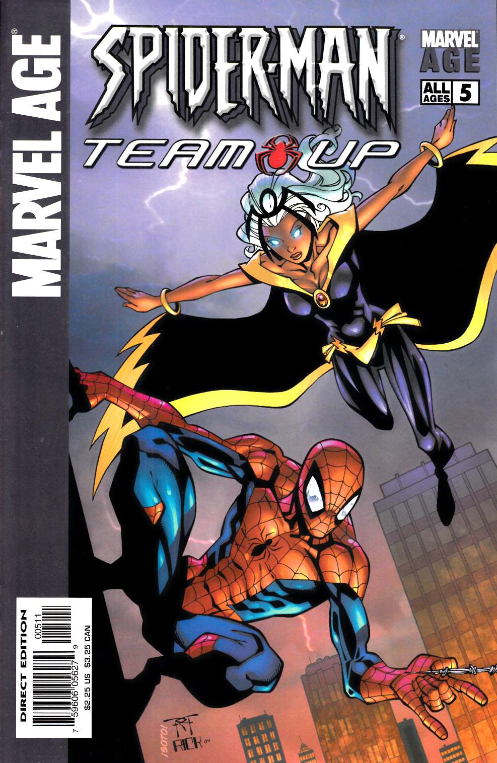 Marvel Age Spider-Man Team-Up #5 Very Fine (8.0) [Marvel Comic] LARGE
