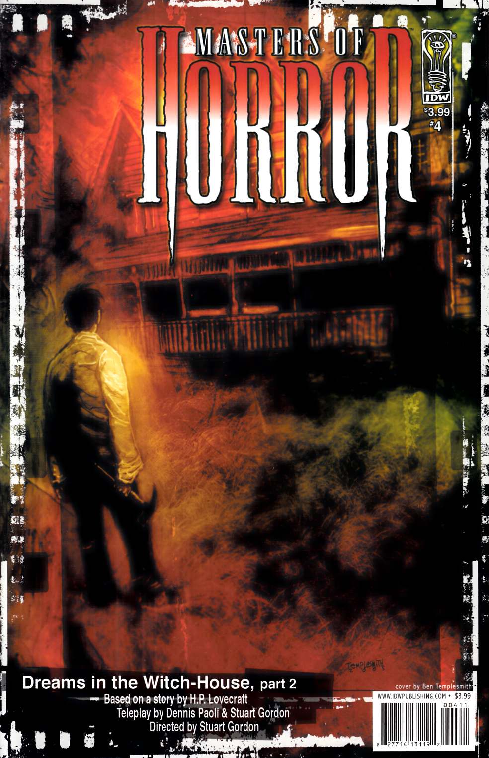 Masters of Horror #4 Near Mint (9.4) [IDW Comic] THUMBNAIL