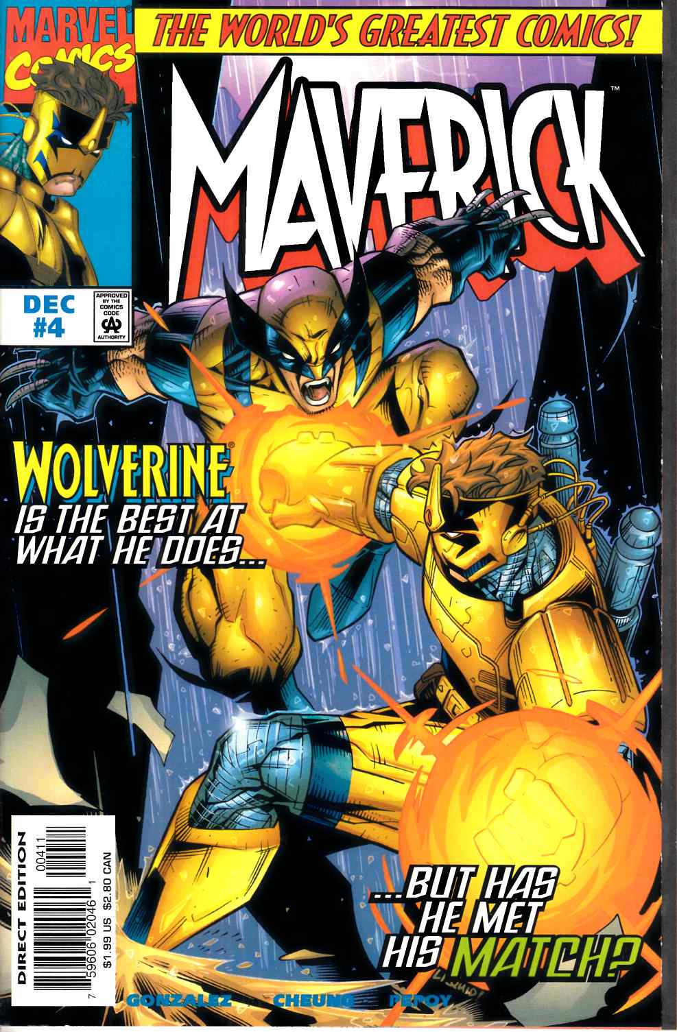 Maverick #4 Near Mint (9.4) [Marvel Comic] LARGE