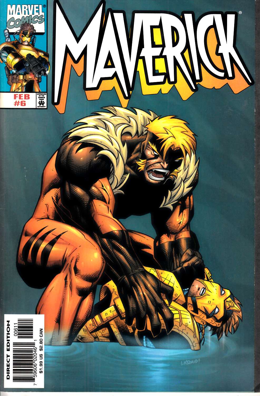 Maverick #6 Very Fine (8.0) [Marvel Comic] THUMBNAIL