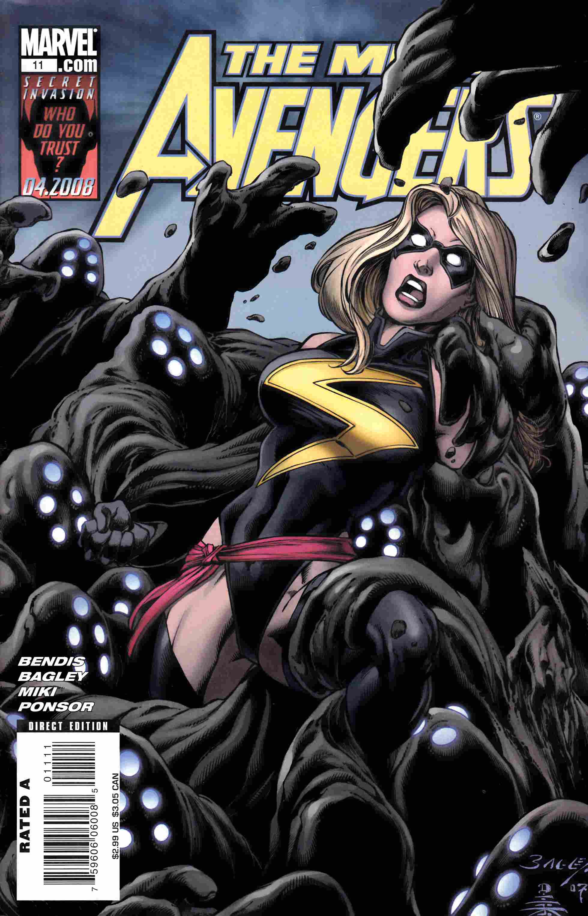 Mighty Avengers #11 Very Fine (8.0) [Marvel Comic] THUMBNAIL