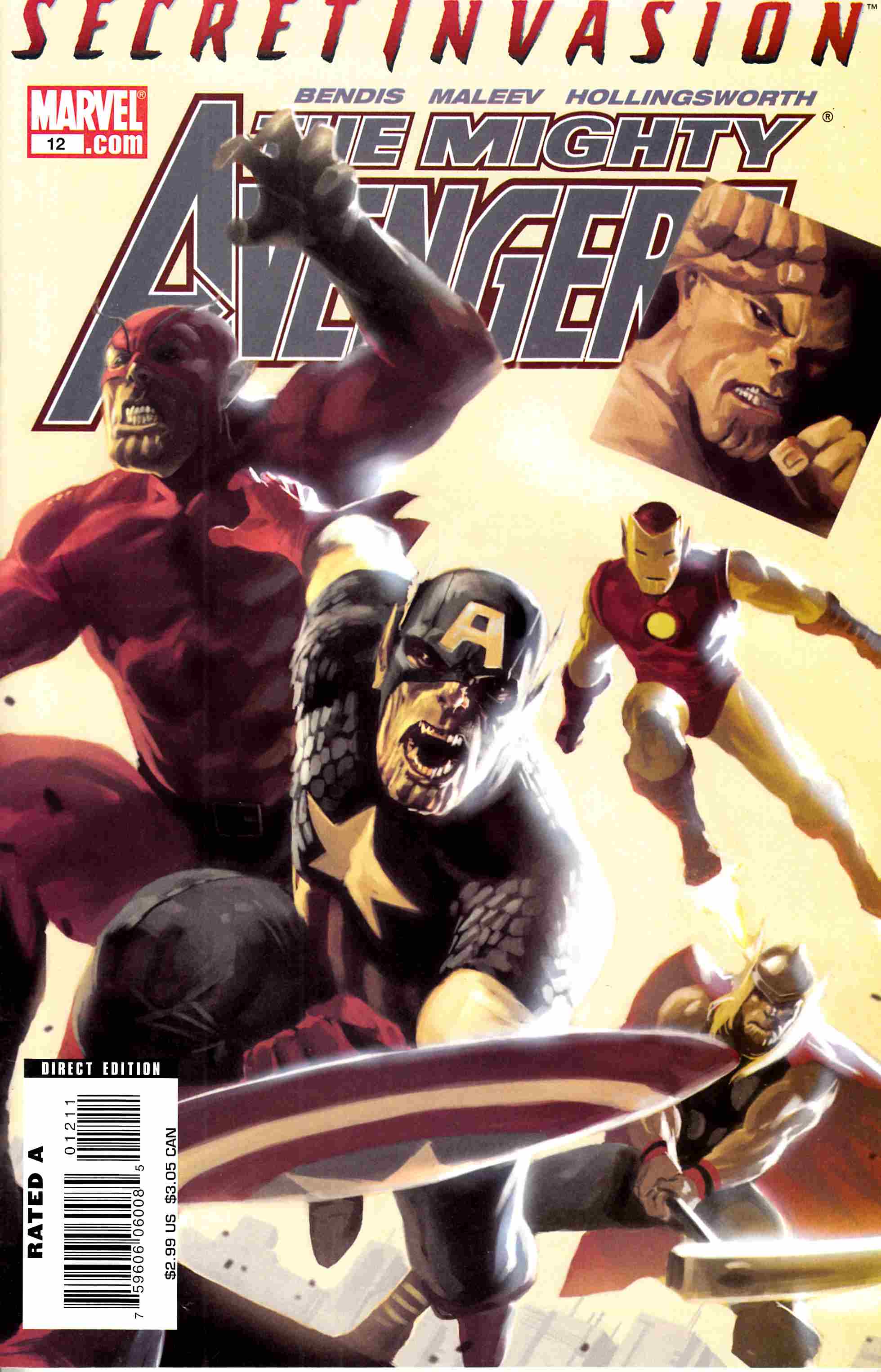 Mighty Avengers #12 Very Fine (8.0) [Marvel Comic] THUMBNAIL