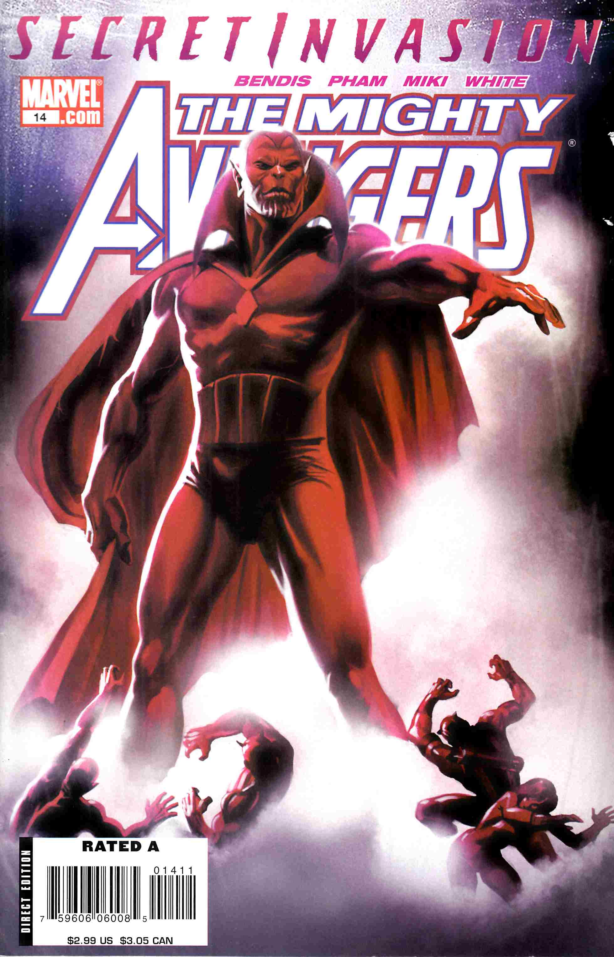 Mighty Avengers #14 Fine (6.0) [Marvel Comic] THUMBNAIL