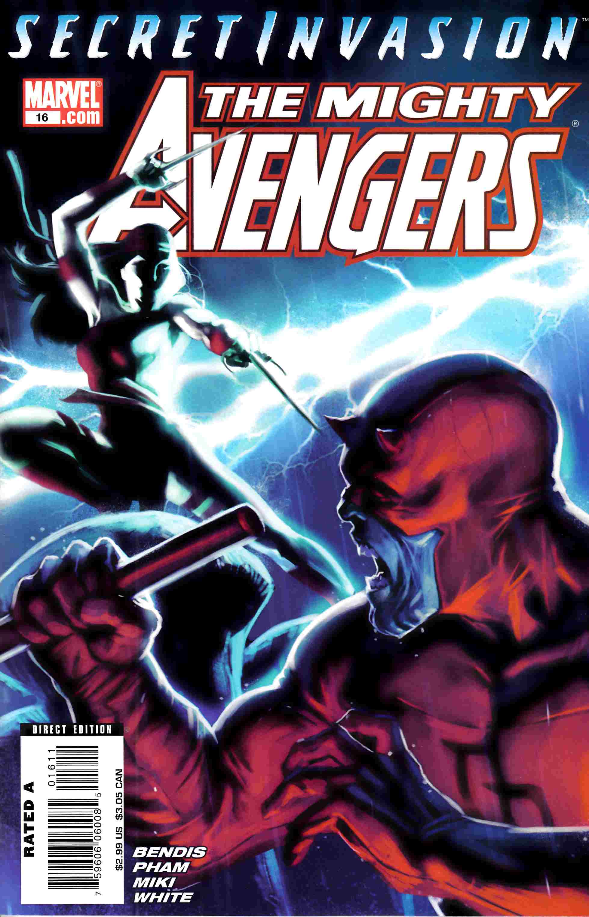 Mighty Avengers #16 Very Fine (8.0) [Marvel Comic] THUMBNAIL