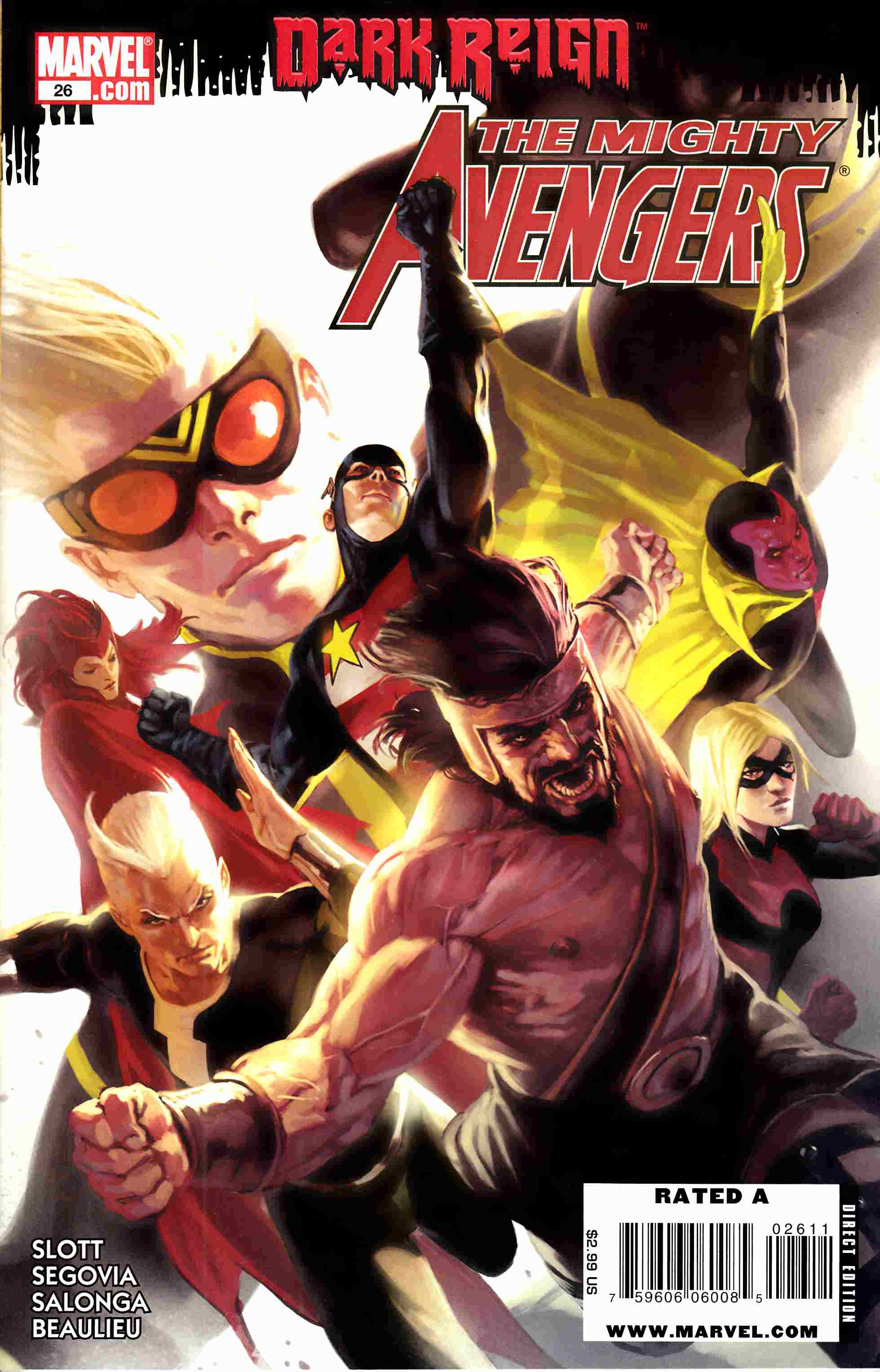 Mighty Avengers #26 Very Fine (8.0) [Marvel Comic] THUMBNAIL