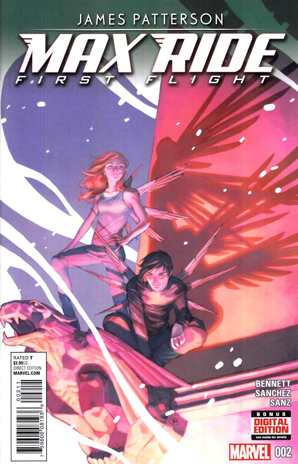Max Ride First Flight #2 [Marvel Comic] LARGE