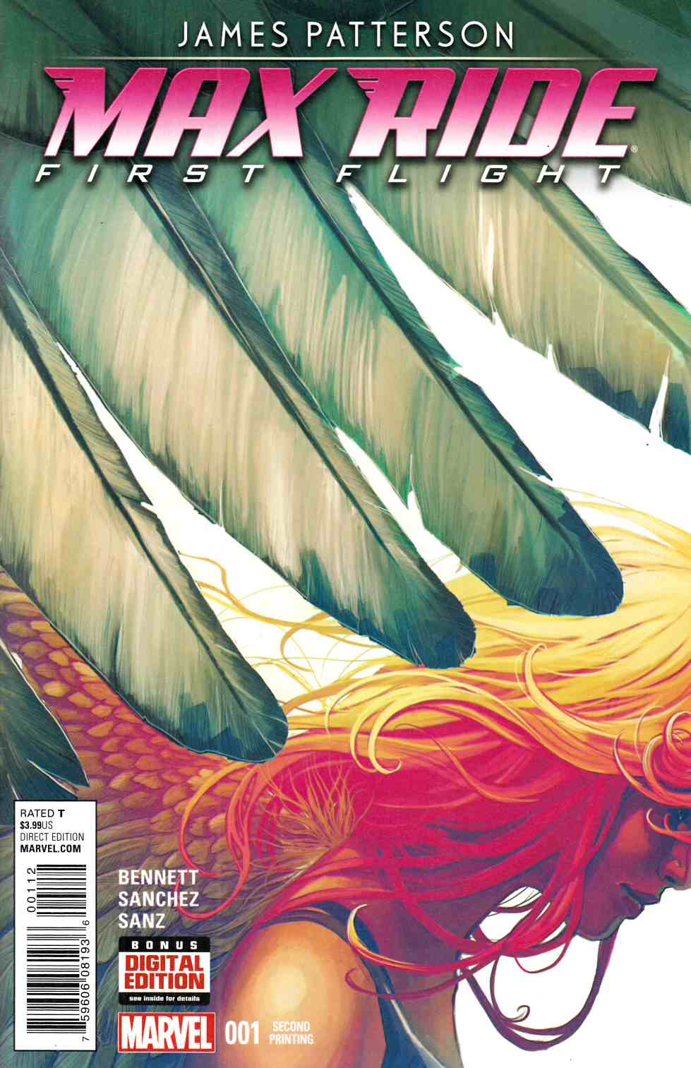 Max Ride First Flight #1 Second Printing [Marvel Comic] THUMBNAIL