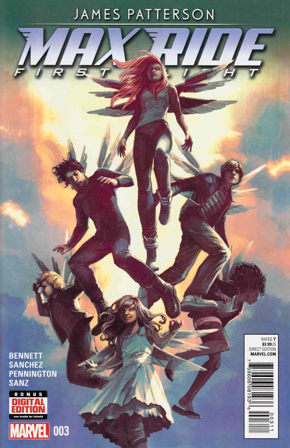 Max Ride First Flight #3 [Marvel Comic] LARGE
