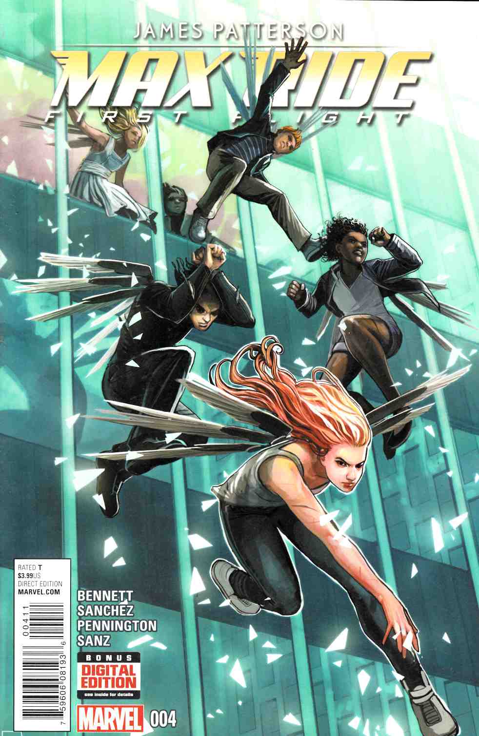 Max Ride First Flight #4 [Marvel Comic] LARGE