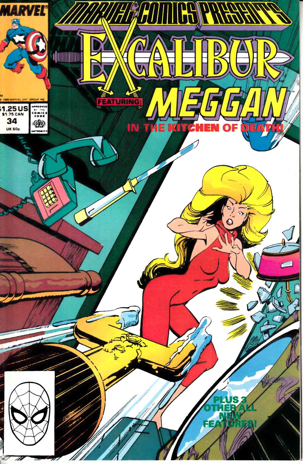 Marvel Comics Presents #34 Very Fine (8.0) [Marvel Comic] THUMBNAIL