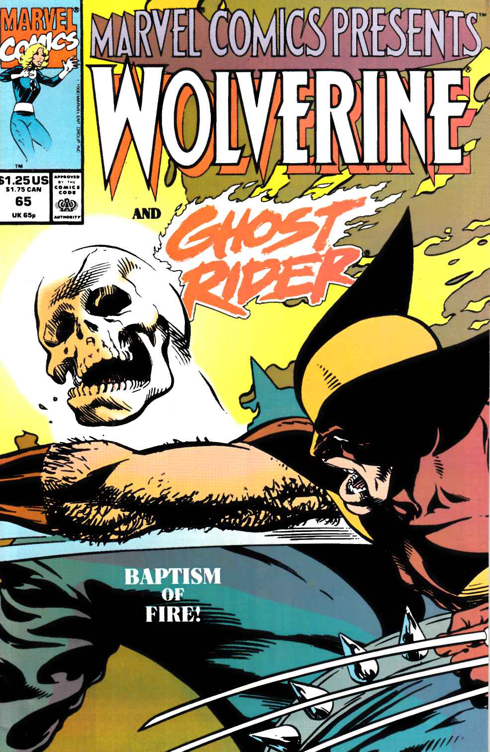 Marvel Comics Presents #65 Fine (6.0) [Marvel Comic] LARGE