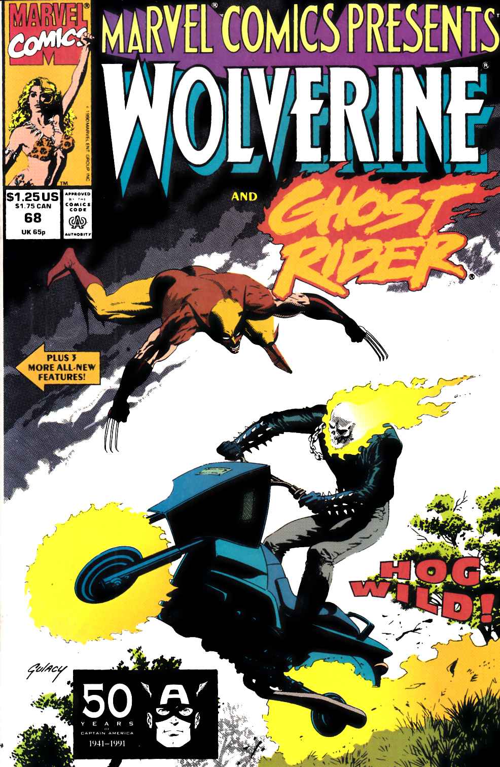 Marvel Comics Presents #68 Very Fine (8.0) [Marvel Comic] THUMBNAIL
