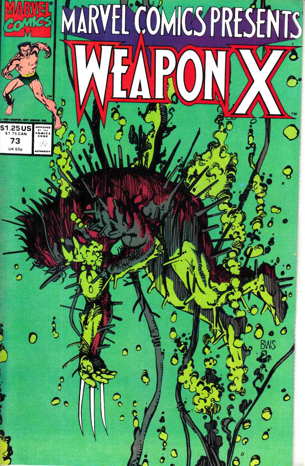 Marvel Comics Presents #73 Fine (6.0) [Marvel Comic] THUMBNAIL