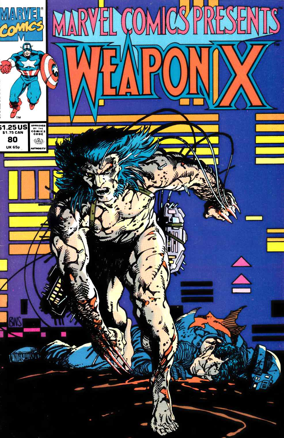 Marvel Comics Presents #80 Newsstand Edition Very Fine (8.0) [Marvel Comic] THUMBNAIL