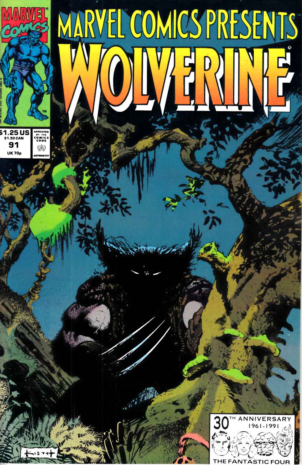 Marvel Comics Presents #91 Very Fine (8.0) [Marvel Comic] LARGE