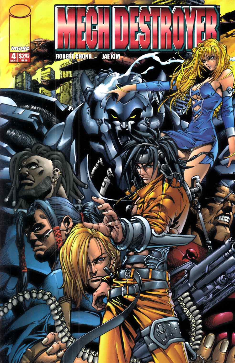 Mech Destroyer #4 Near Mint (9.4) [Image Comic] LARGE