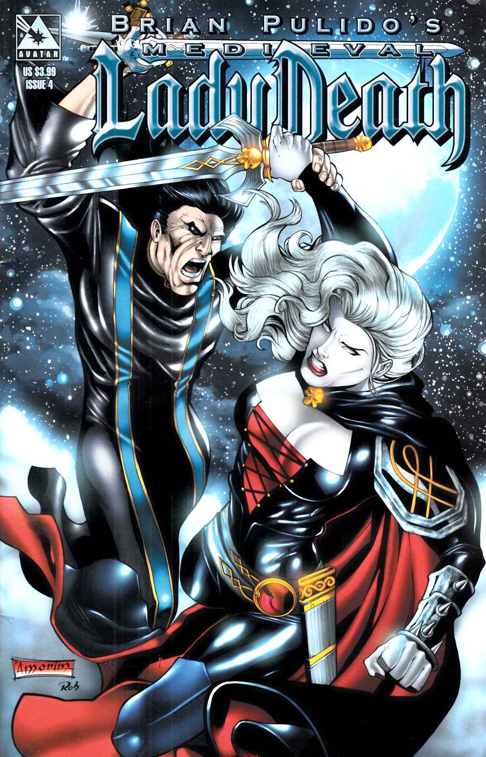 Medieval Lady Death #4 Regular Cover Fine (6.0) [Avatar Comic] LARGE