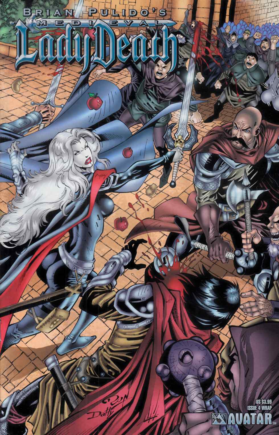 Medieval Lady Death #4 Wrap Cover Fine (6.0) [Avatar Comic] LARGE