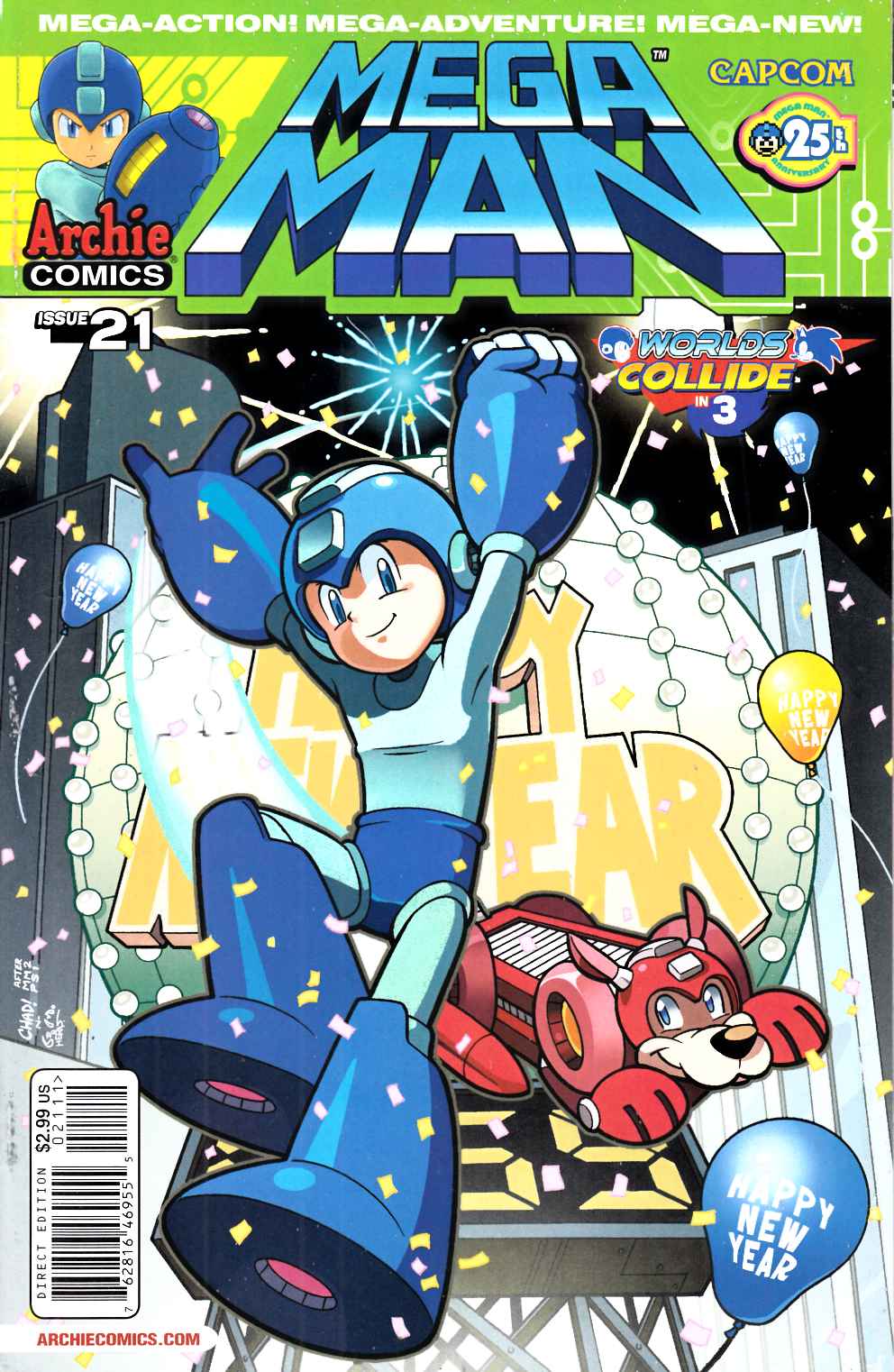 Mega Man #21 Near Mint (9.4) [Archie Comic] THUMBNAIL