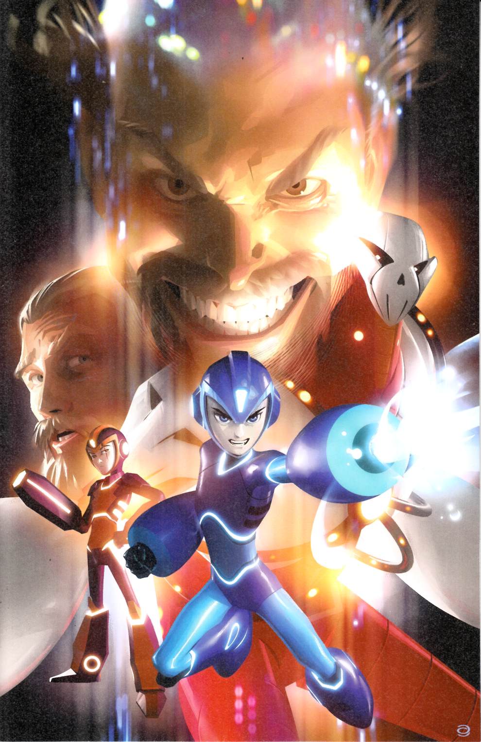 Mega Man Fully Charged #5 Garner Variant Cover  Near Mint (9.4) [Boom Comic] THUMBNAIL