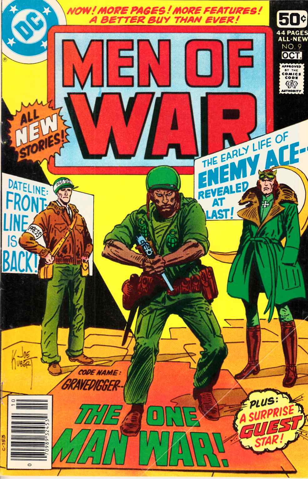 Men of War #9 Very Good Plus (4.5) [DC Comic] LARGE