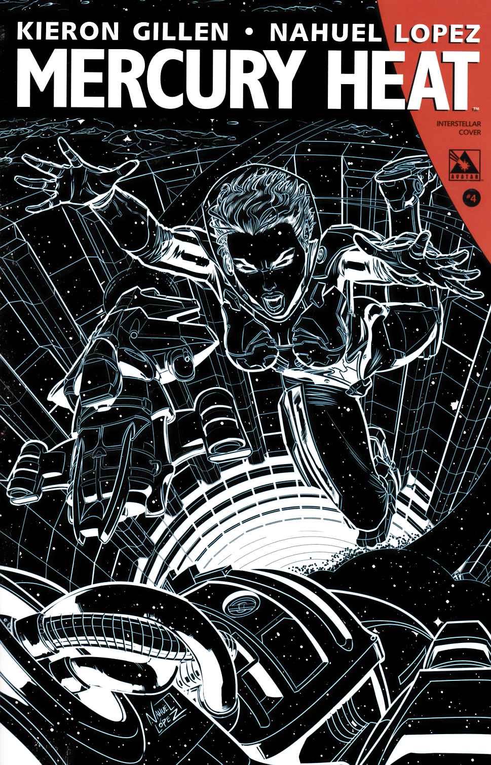 Mercury Heat #4 Intersteller Order Incentive Cover [Avatar Comic] LARGE