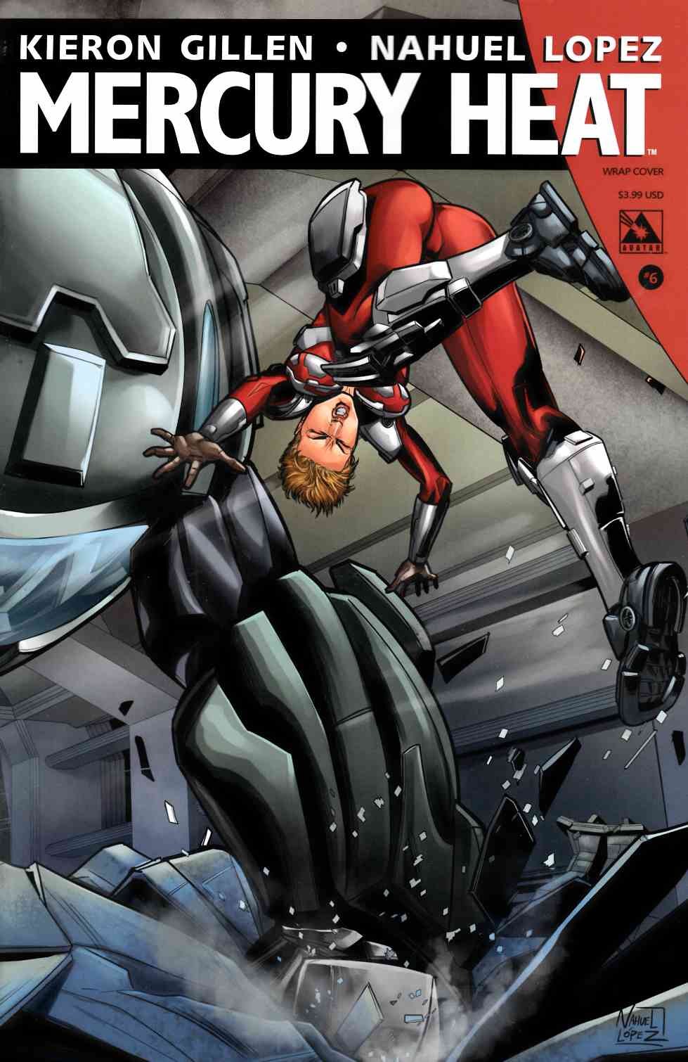 Mercury Heat #6 Wrap Cover [Avatar Comic] LARGE