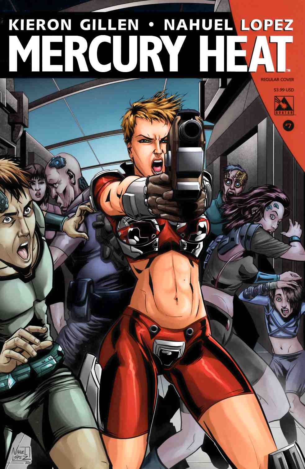 Mercury Heat #7 [Avatar Comic] LARGE