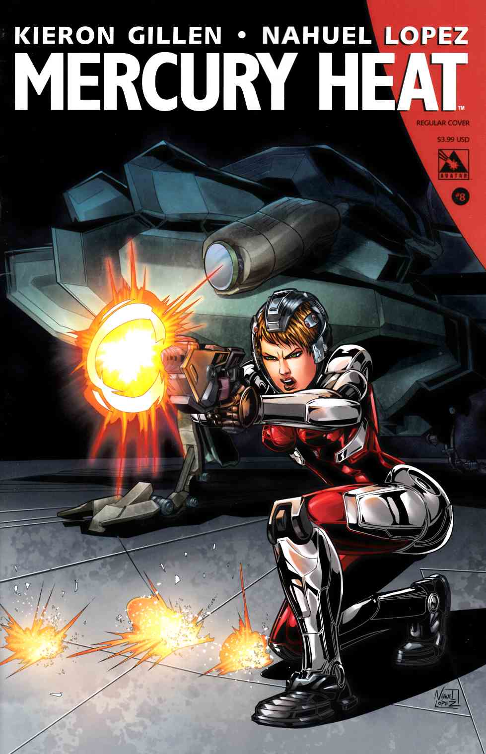 Mercury Heat #8 [Avatar Comic] LARGE