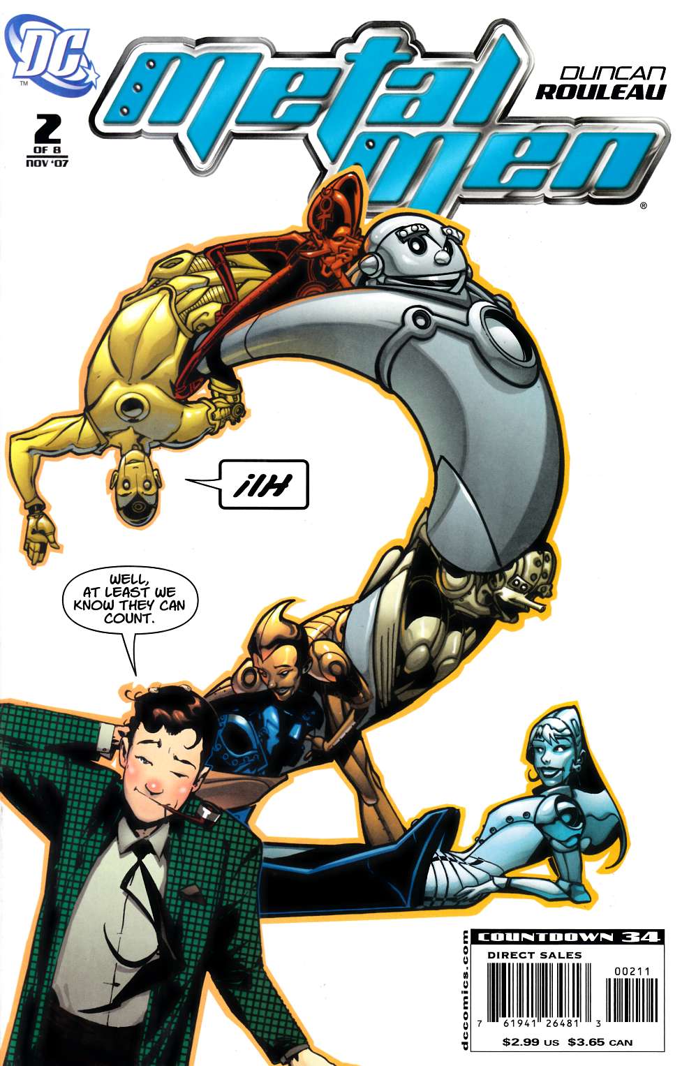 Metal Men #2 Near Mint (9.4) [DC Comic] THUMBNAIL