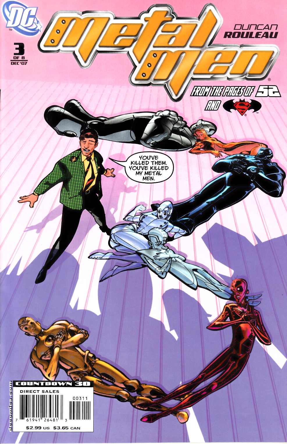 Metal Men #3 Very Fine (8.0) [DC Comic] THUMBNAIL