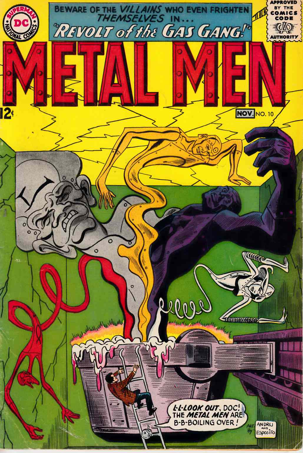 Metal Men #10 Fine Minus (5.5) [DC Comic] THUMBNAIL
