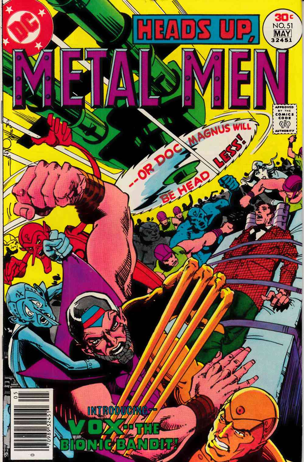 Metal Men #51 Very Fine Plus (8.5) [DC Comic] THUMBNAIL
