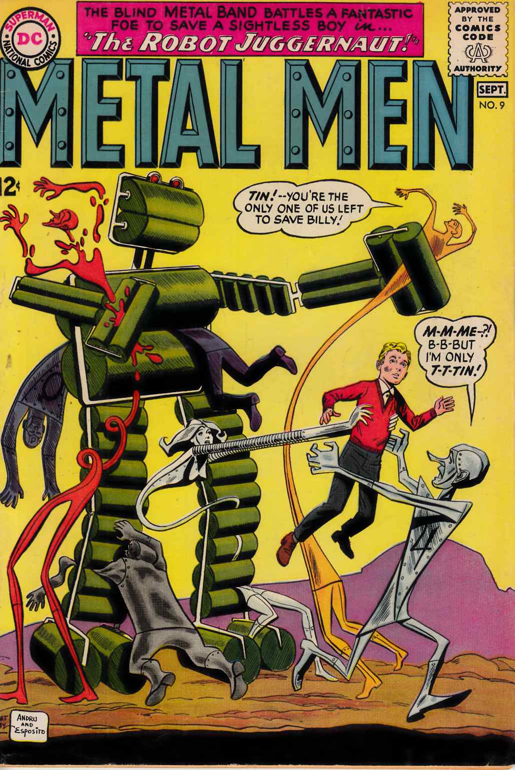 Metal Men #9 Fine (6.0) [DC Comic] THUMBNAIL