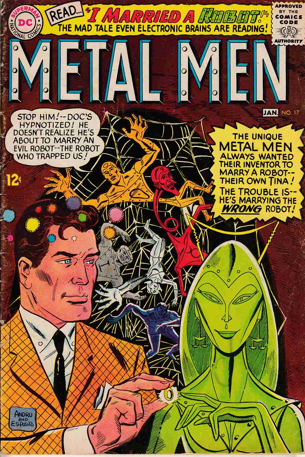 Metal Men #17 Very Good Minus (3.5) [DC Comic] THUMBNAIL