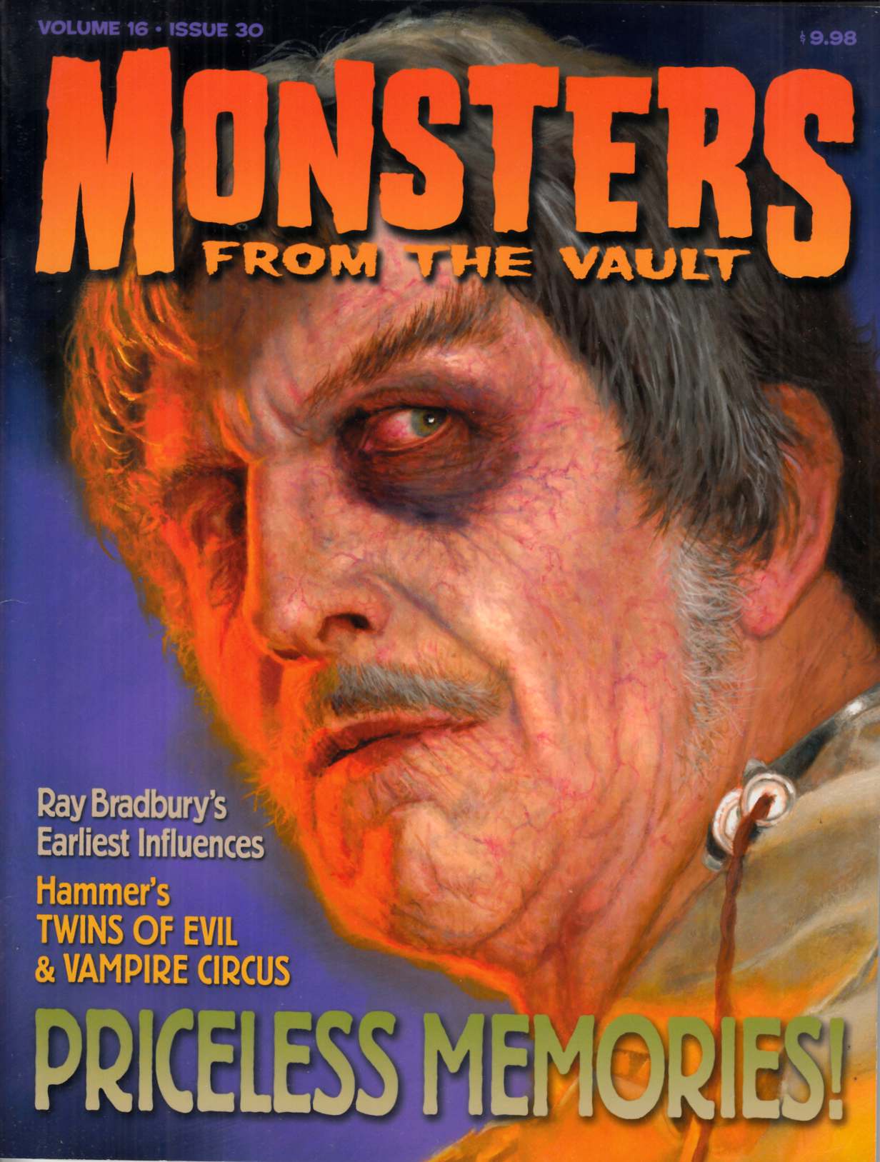 Monsters From the Vault Magazine #30 Very Fine (8.0) [Clatterbaugh Magazine] THUMBNAIL