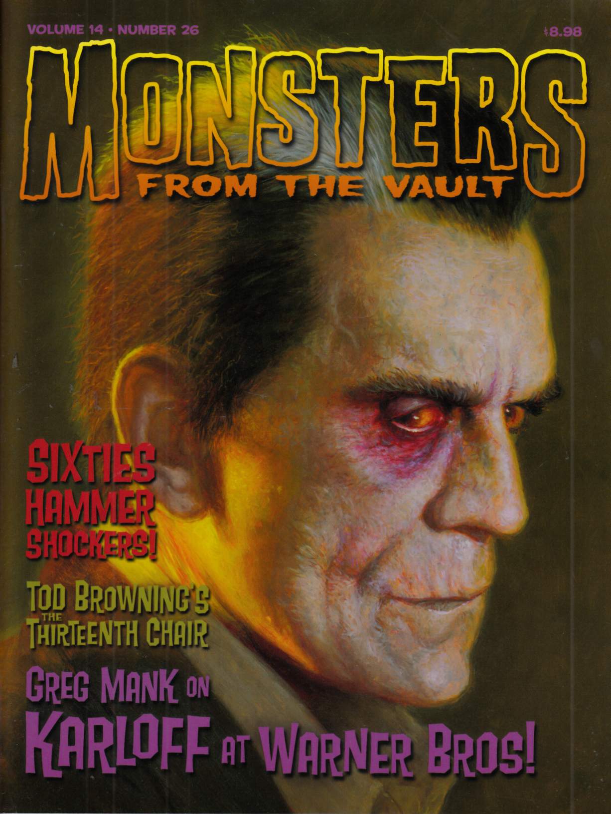 Monsters From the Vault Magazine #26 Near Mint Minus (9.2) [Clatterbaugh Magazine] THUMBNAIL