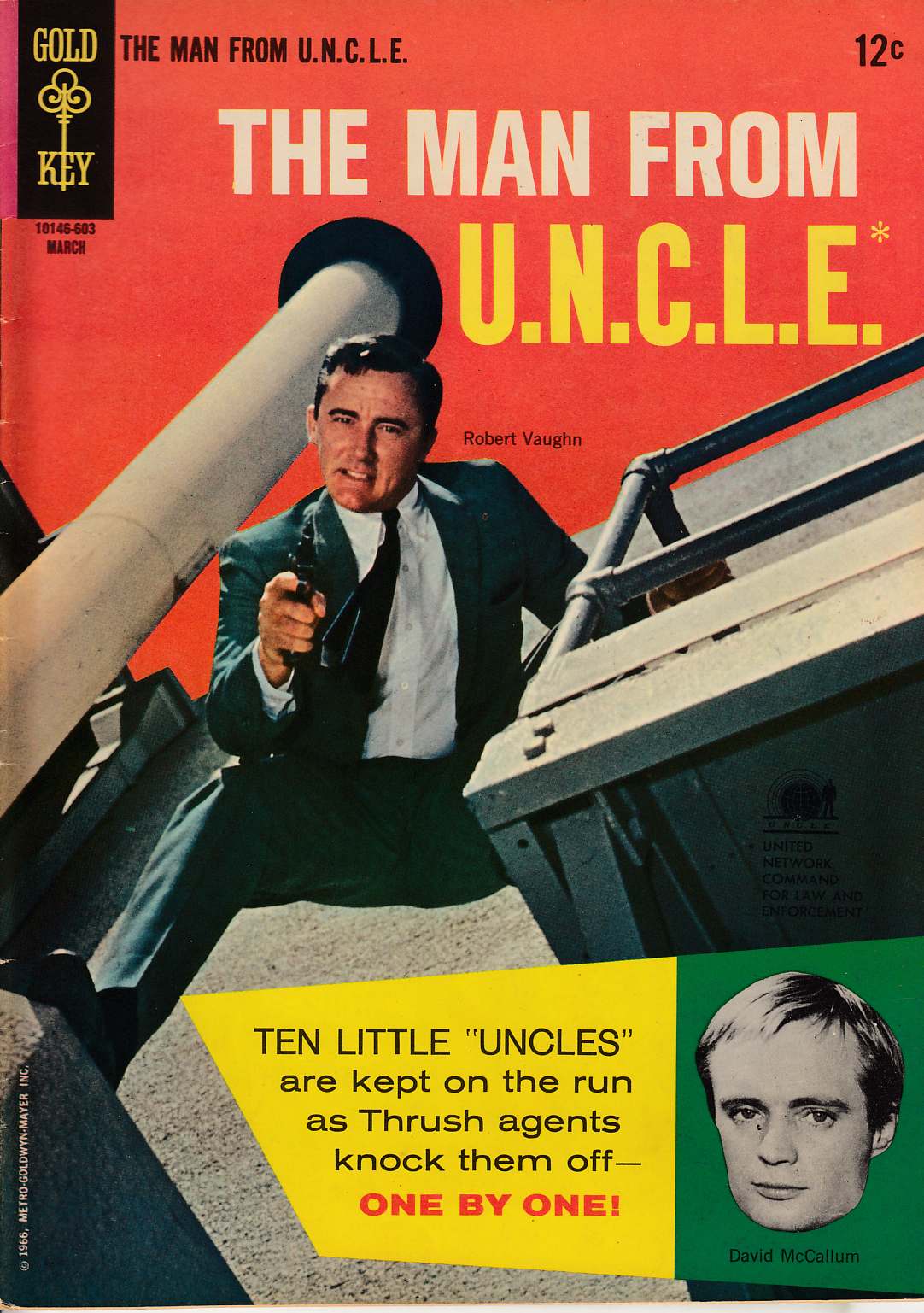 Man From UNCLE #5 Fine/Very Fine (7.0) [Gold Key Comic ...