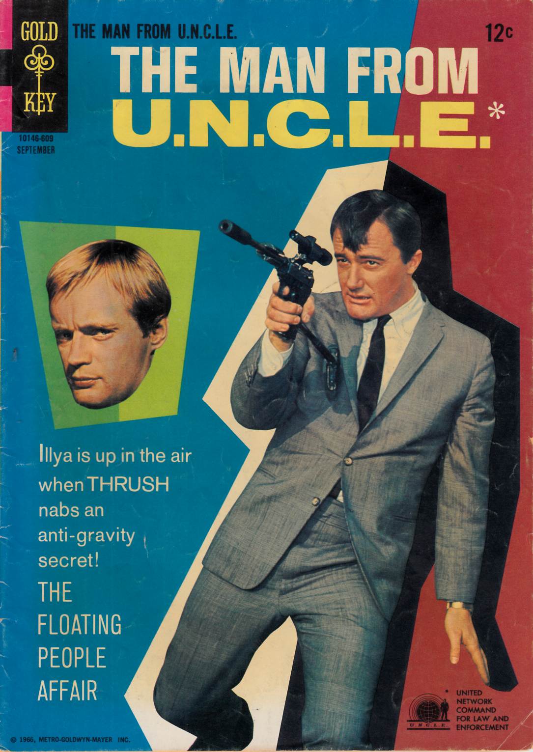 Man From Uncle 8 Very Good Fine 5 0 Gold Key Comic Dreamlandcomics Com Online Store