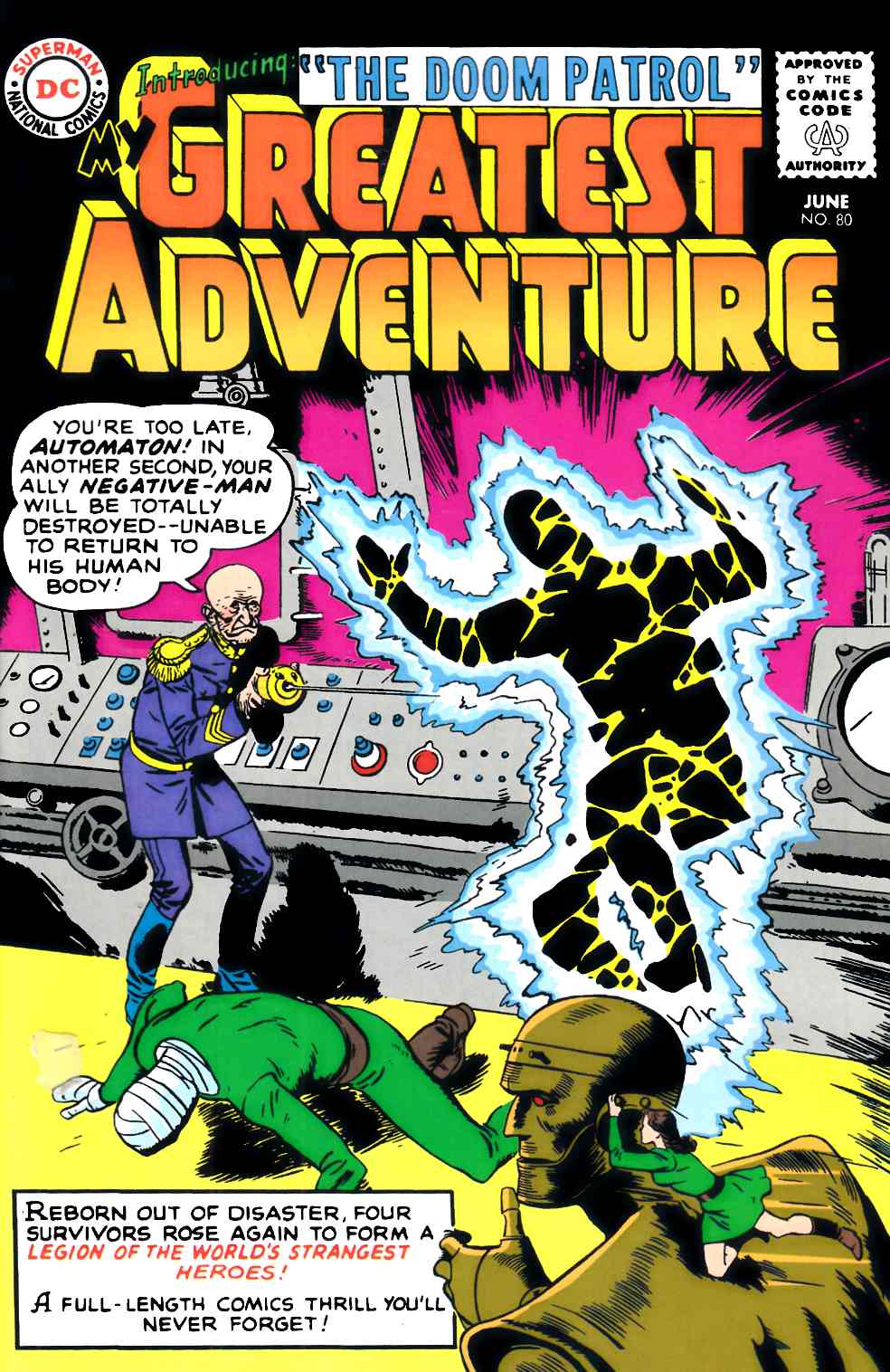 My Greatest Adventure #80 Facsimile Edition Near Mint (9.4) [DC Comic] LARGE
