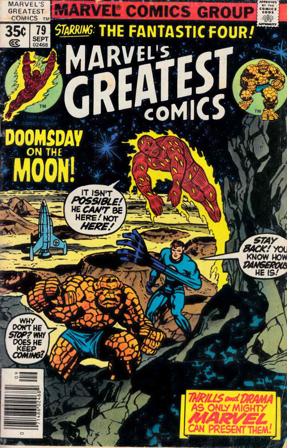 Marvel's Greatest Comics #79 Very Good (4.0) [Marvel Comic] THUMBNAIL