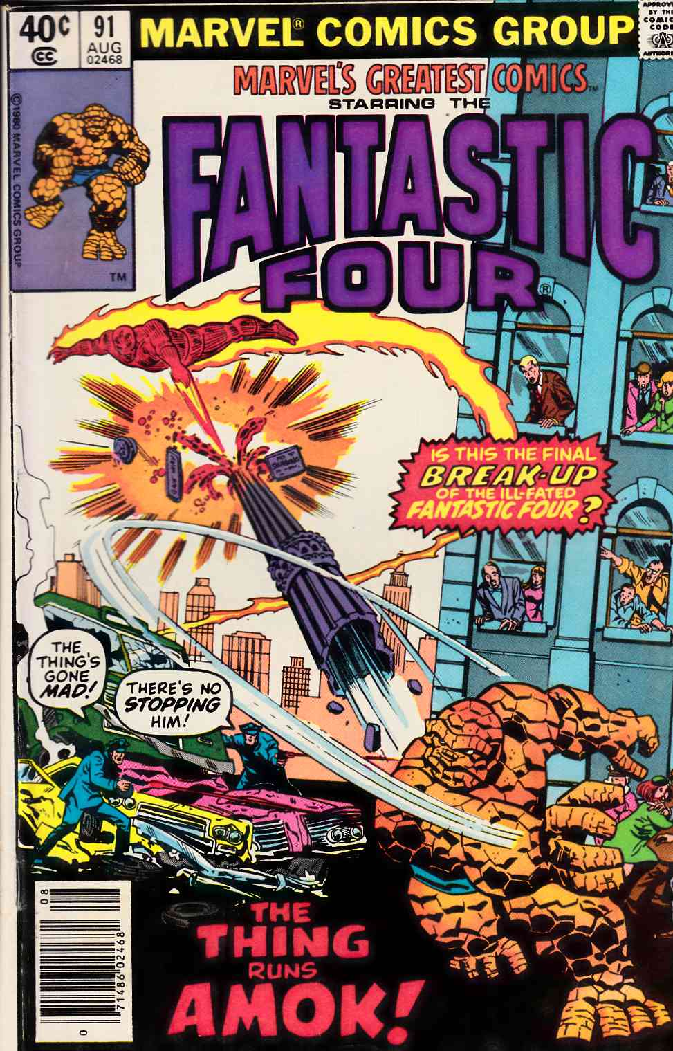 Marvel's Greatest Comics #91 Good/Very Good (3.0) [Marvel Comic] THUMBNAIL