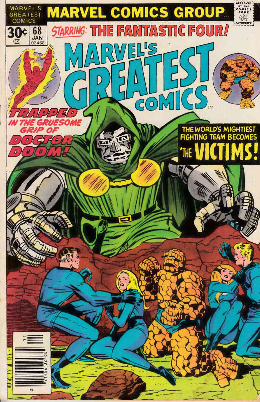 Marvel's Greatest Comics #68 Very Good (4.0) [Marvel Comic] LARGE